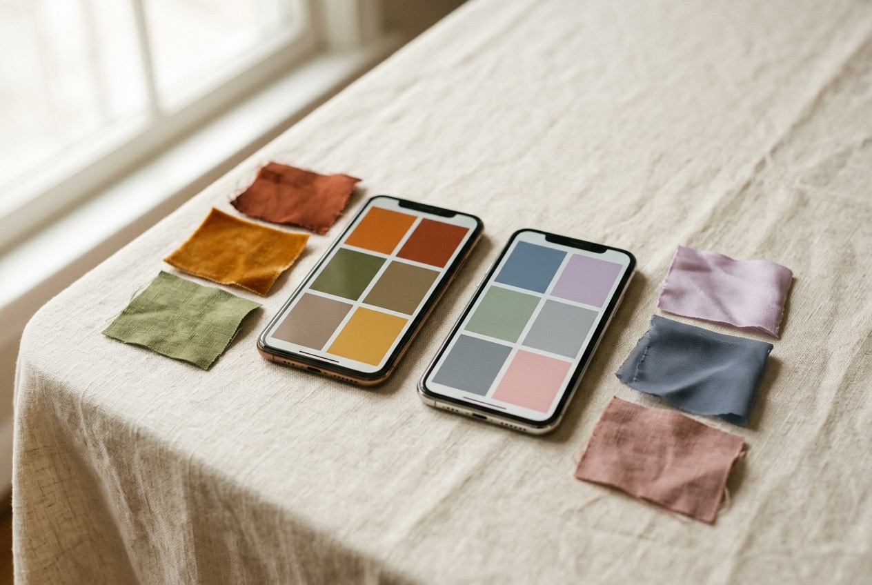 AI color analysis apps compared, head to head
