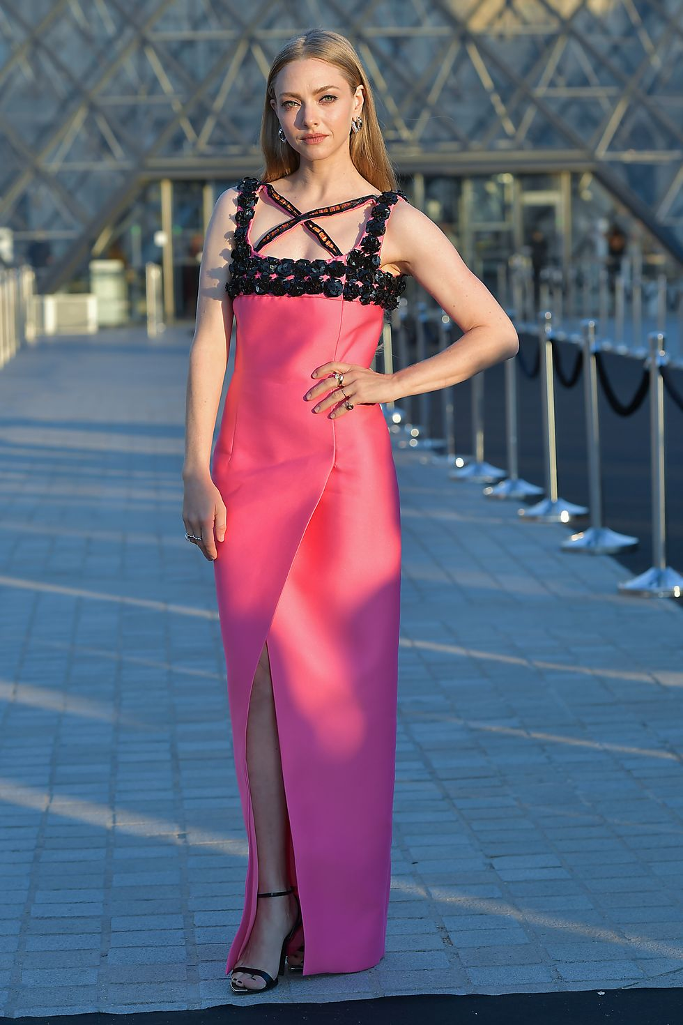 Amanda Seyfried wearing Coral Blush