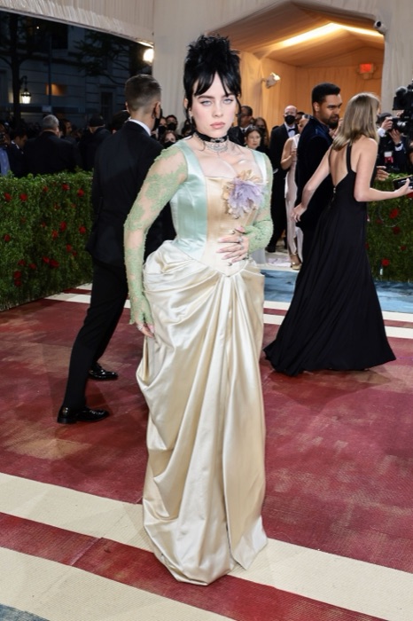 Billie Eilish in Warm Beige