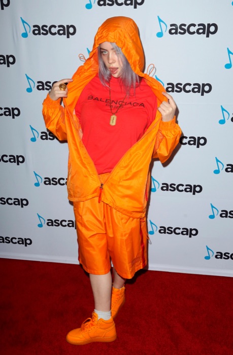 Billie Eilish in Pumpkin