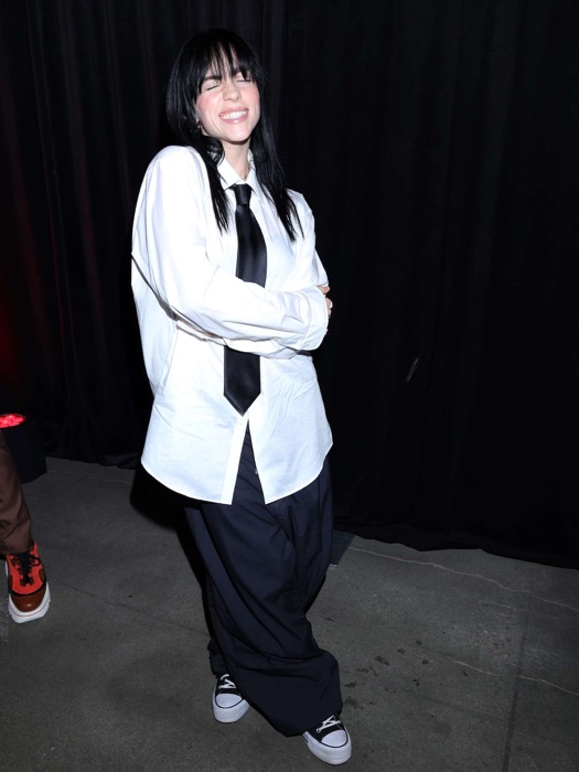 Billie Eilish wearing Pure White