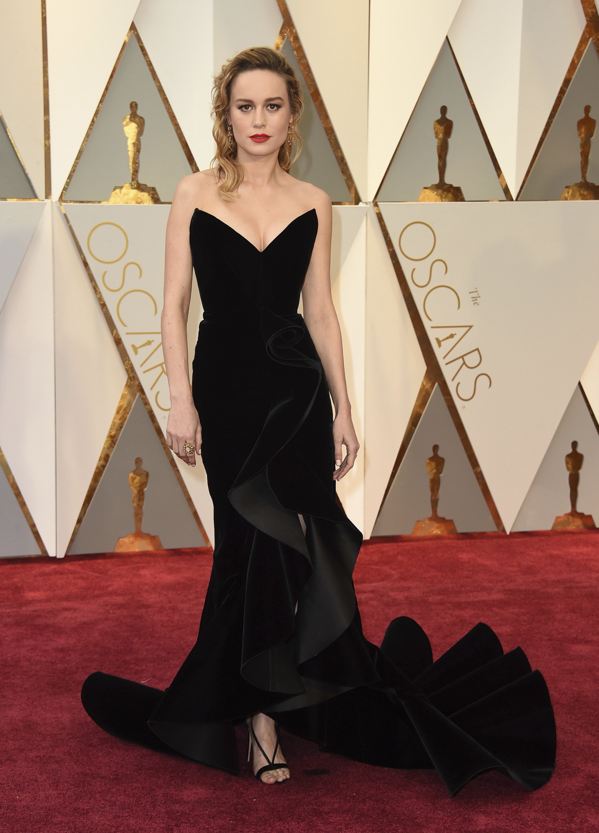 Brie Larson in Black