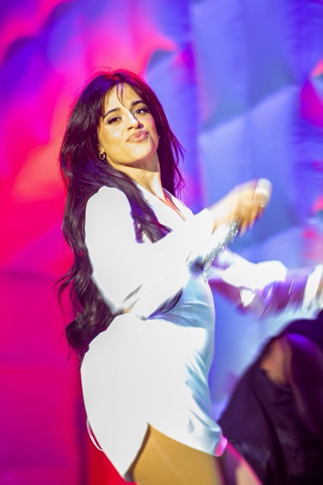 Camila Cabello in Optic White