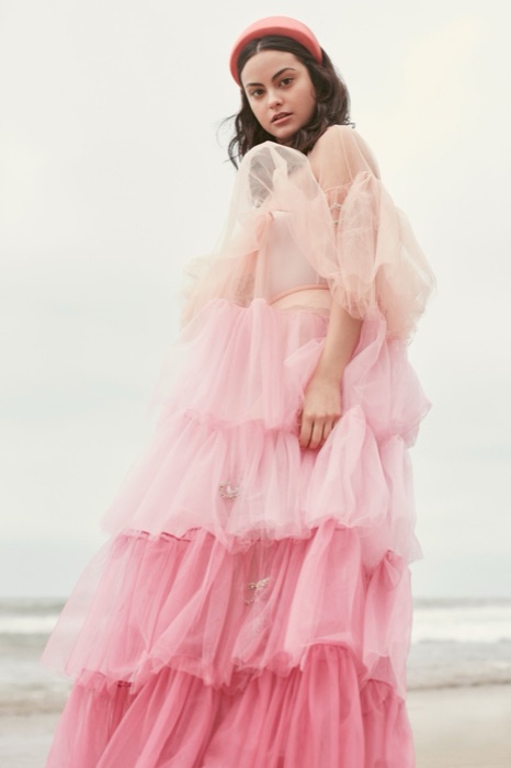 Camila Mendes in Hot Pink