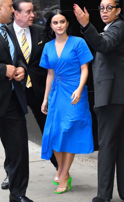 Camila Mendes in Baby Blue