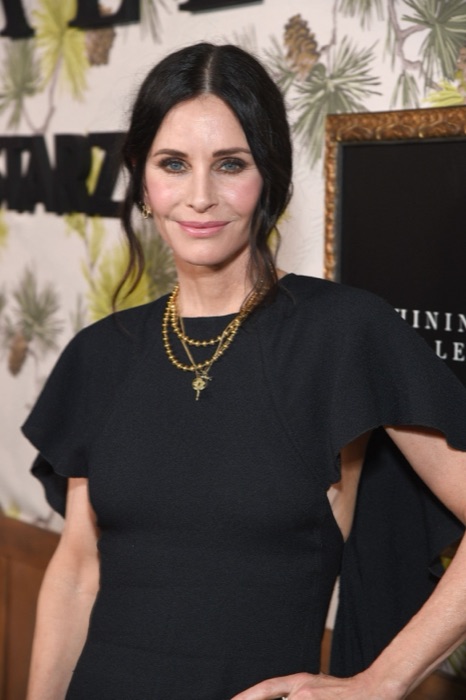 Courteney Cox in Tan