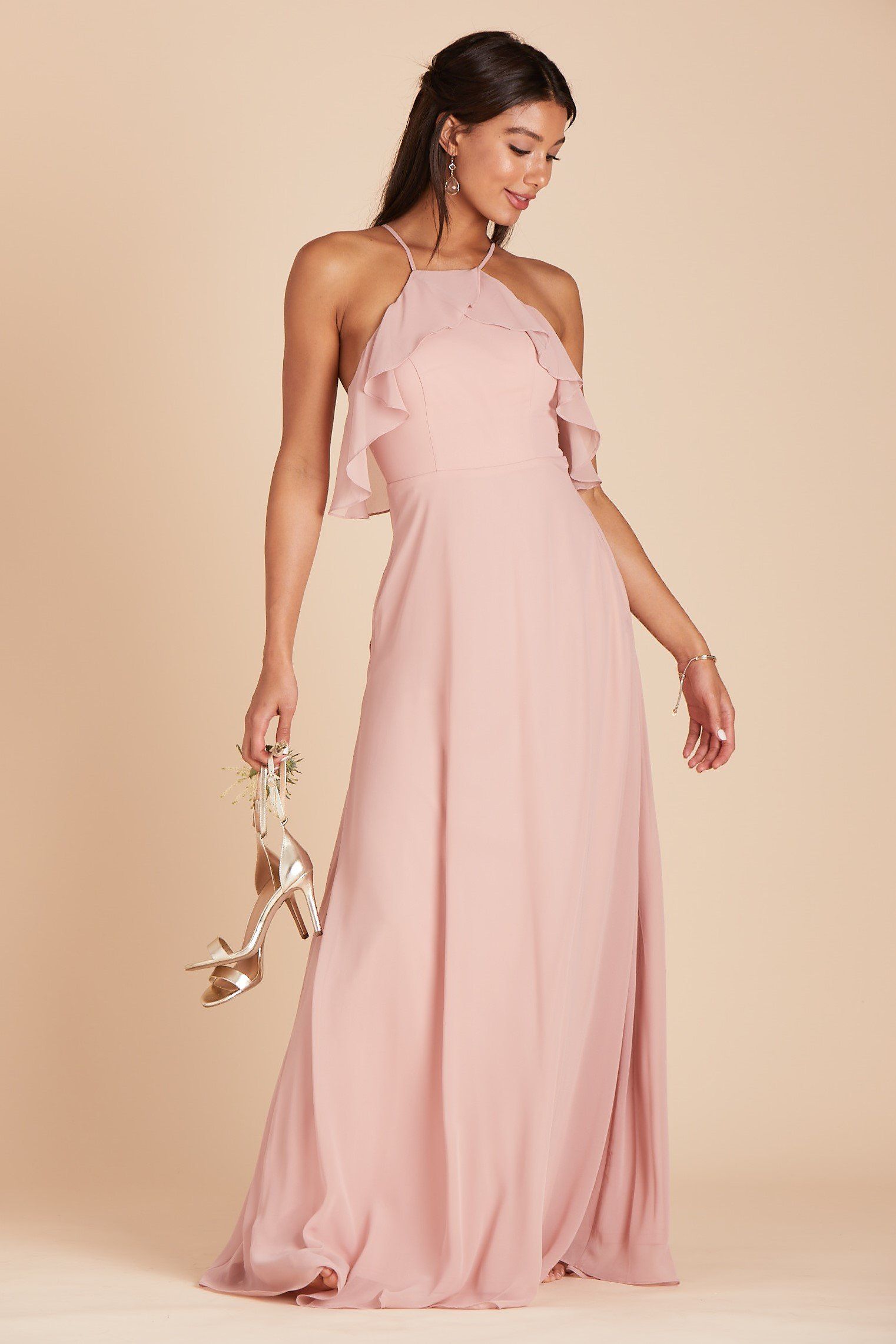 Dakota Johnson wearing Dusty Rose