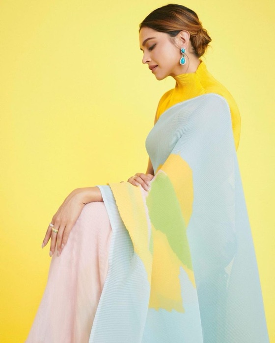 Deepika Padukone in Baby Blue