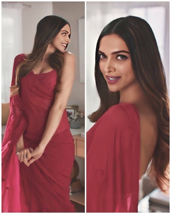 Deepika Padukone wearing Garnet