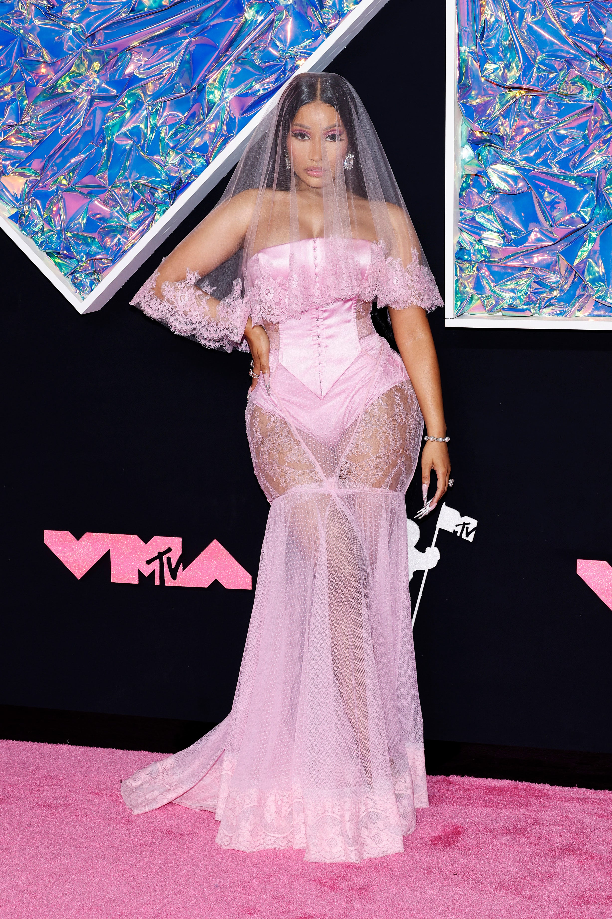 Doja Cat in Pastel Pink