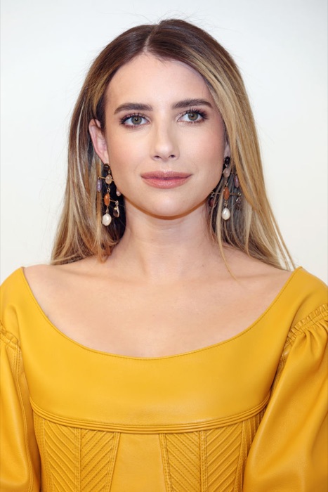 Emma Roberts wearing Soft Buttercup