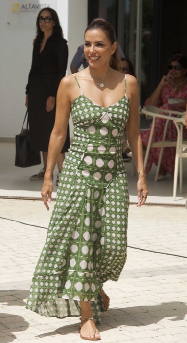 Eva Longoria wearing Moss