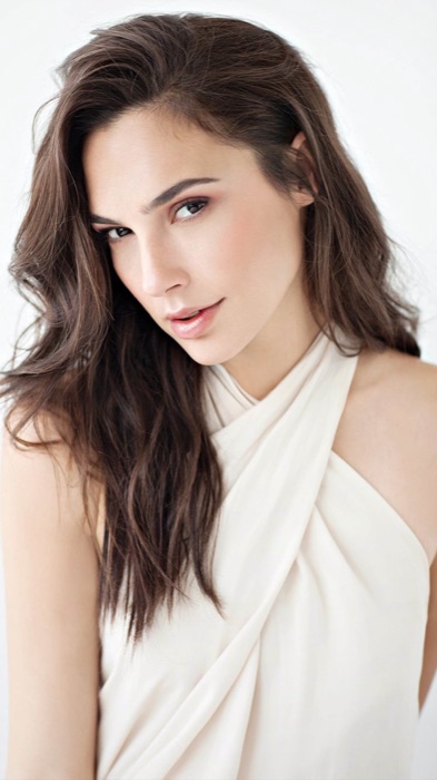 Gal Gadot in Warm Beige