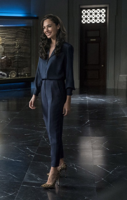 Gal Gadot wearing Deep Navy
