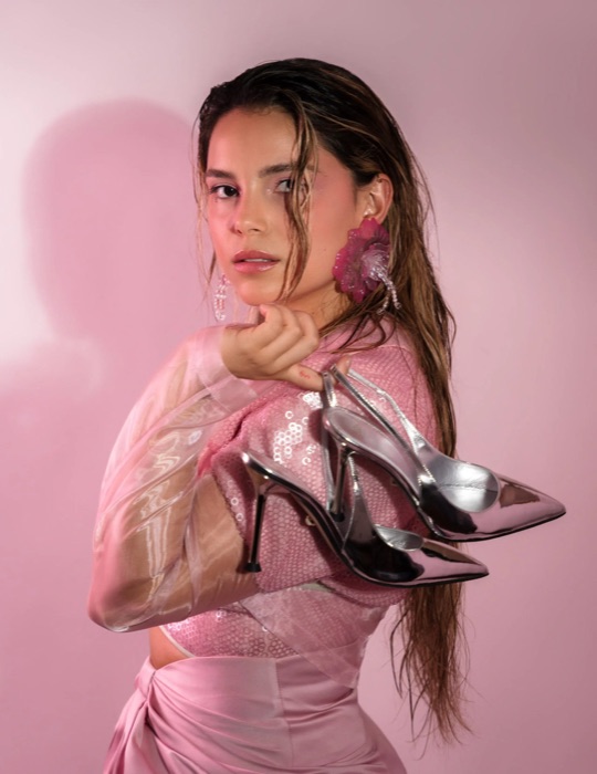 Inde Navarrette in Pastel Pink