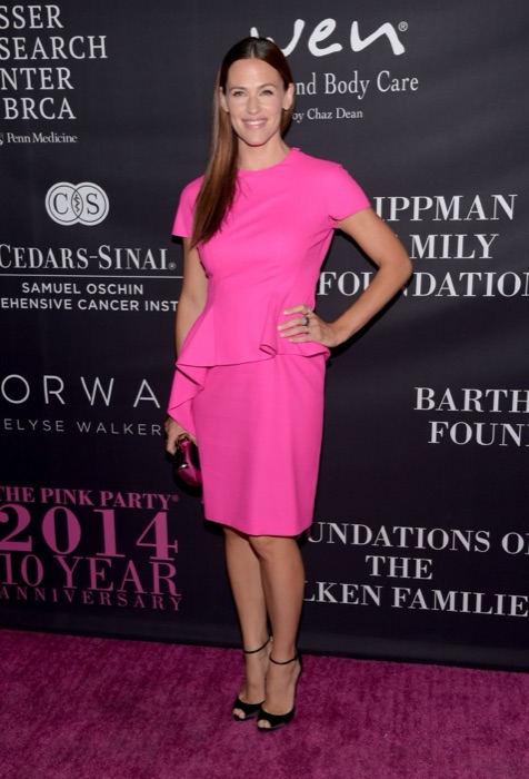 Jennifer Garner in Hot Pink