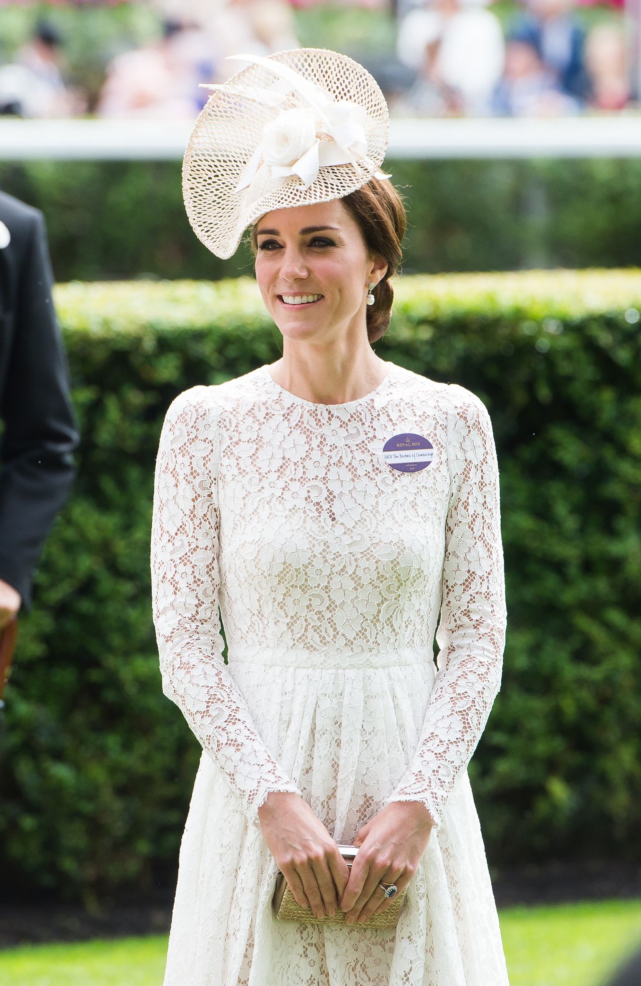 Kate Middleton in Optic White