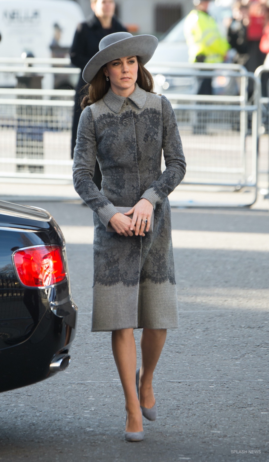 Kate Middleton in Pure Grey