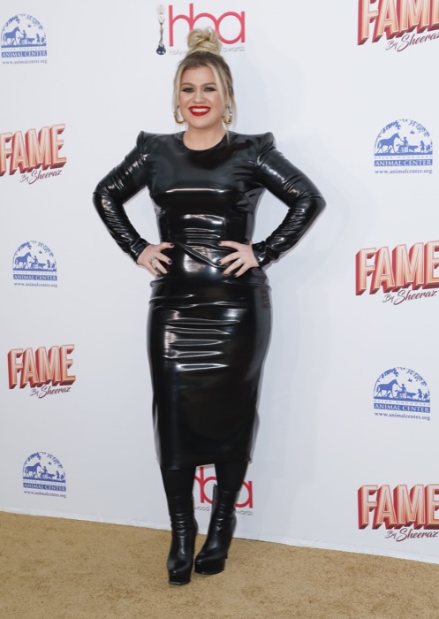 Kelly Clarkson in Black