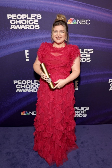 Kelly Clarkson wearing Tomato