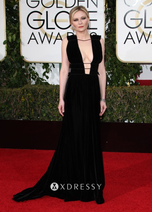 Kirsten Dunst in Black