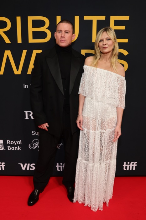 Kirsten Dunst in Dark Burgundy