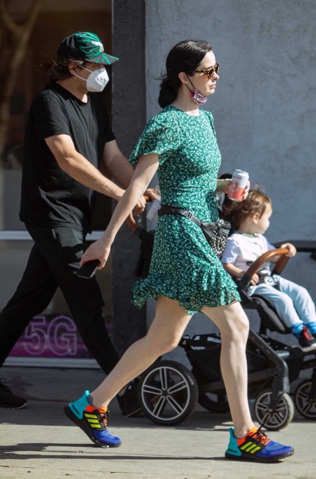 Krysten Ritter wearing Emerald