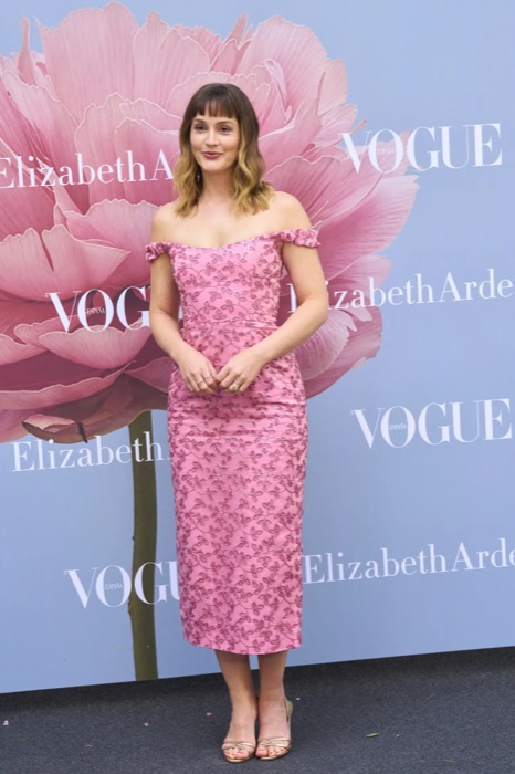 Leighton Meester in Hot Pink