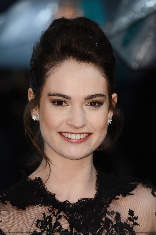 Lily James, Soft Autumn color analysis
