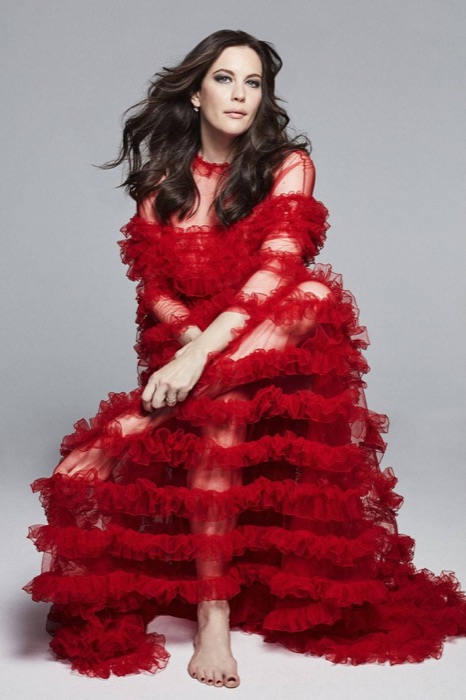 Liv Tyler wearing Cherry Red