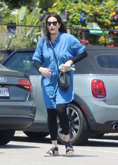 Liv Tyler wearing French Blue