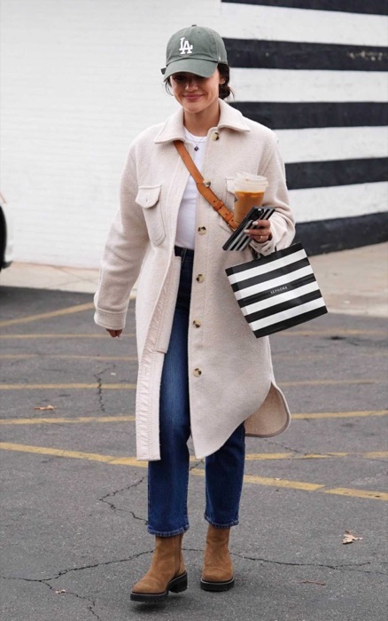 Lucy Hale in Camel