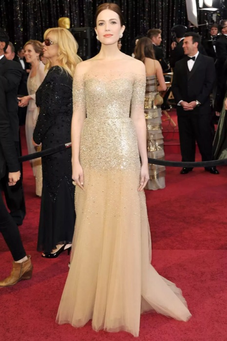 Mandy Moore wearing Antique Gold