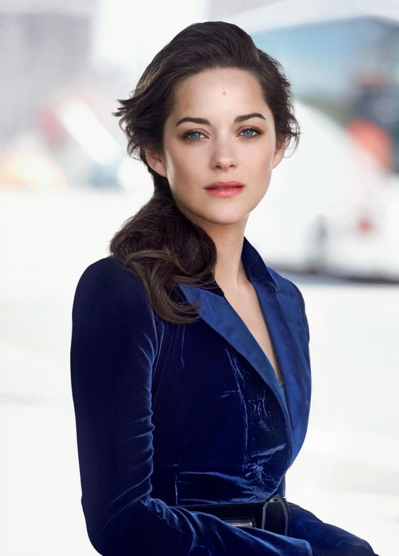 Marion Cotillard in Royal Blue
