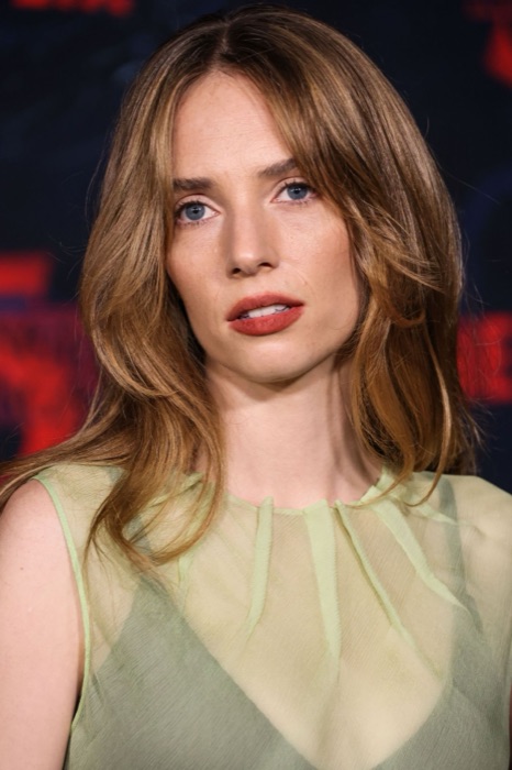 Maya Hawke wearing Spring Mint