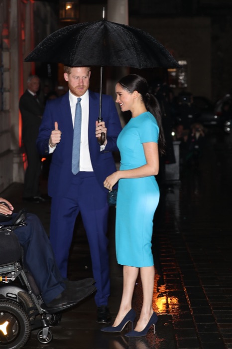 Meghan Markle in Baby Blue