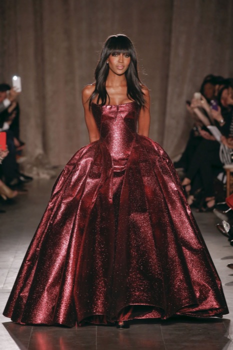 Naomi Campbell wearing Garnet