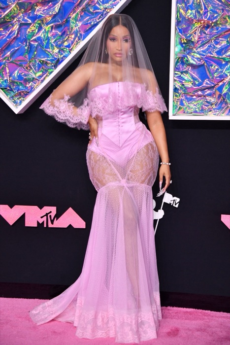Nicki Minaj in Pastel Pink