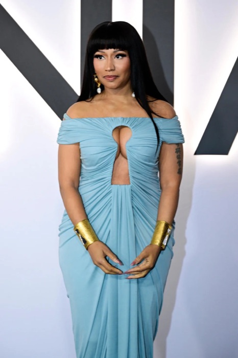 Nicki Minaj in Baby Blue