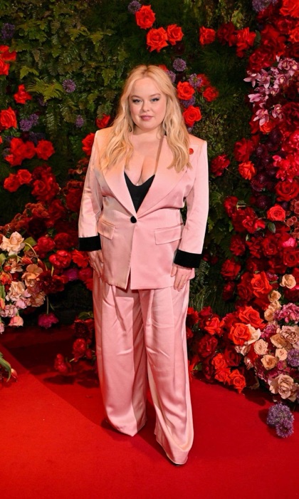 Nicola Coughlan wearing Soft Rose