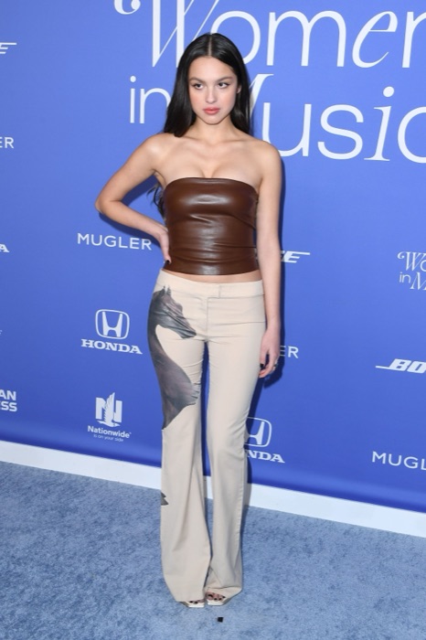 Olivia Rodrigo in Camel