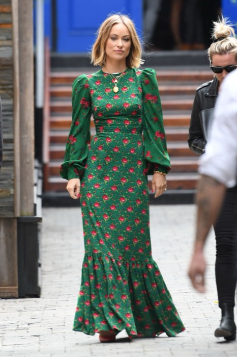 Olivia Wilde wearing Clear Green