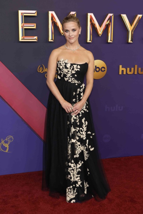 Reese Witherspoon in Dark Burgundy