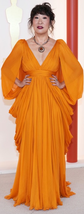 Sandra Oh in Honey Gold