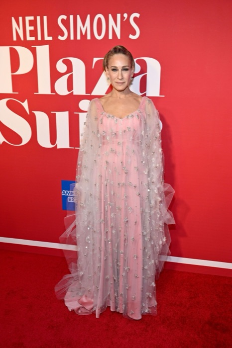 Sarah Jessica Parker wearing Dusty Rose