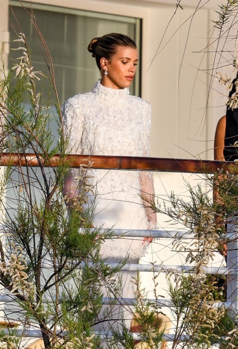 Sofia Richie in Optic White