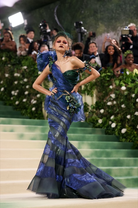 Zendaya in Baby Blue